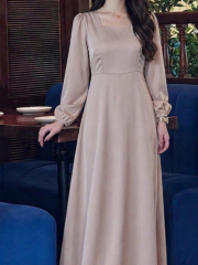 Robe Longue Élégante en Crip - Image 2